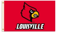 Louisville Cardinals 3' x 5' Flag with Grommets