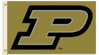 Purdue Boilermakers 3' x 5' Flag with Grommets - Large P
