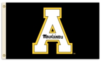 Appalachian State Mountaineers 3' x 5' Flag - Black