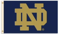 University of Notre Dame 3' x 5' Flag with Grommets