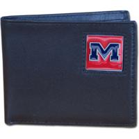 Mississippi Rebels Bi-fold Wallet with Tin