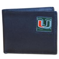 Miami Hurricanes Bi-fold Wallet with Tin