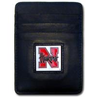 Nebraska Cornhuskers Money Clip/Cardholder with Tin