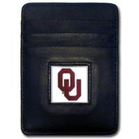 Oklahoma Sooners Money Clip/Cardholder with Box
