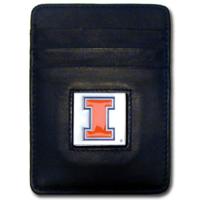 Illinois Fighting Illini Money Clip/Cardholder with Tin