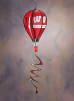 Wisconsin Badgers Hot Air Balloon Spinner