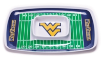 West Virginia Mountaineers Football Chip & Dip Tray