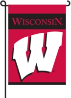 University of Wisconsin 2-Sided Garden Flag