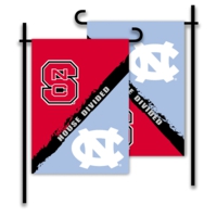 North Carolina - NC State 2-Sided Garden Flag - House Divided
