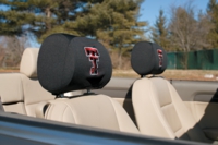 Texas Tech Red Raiders Headrest Covers - Set Of 2