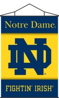 Notre Dame Fighting Irish Indoor Banner Scroll