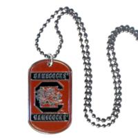 South Carolina Gamecocks Dog Tag Necklace