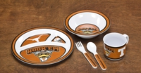 Texas Longhorns Kids' 5 Piece Dish Set