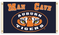 Auburn Tigers Man Cave 3' x 5' Flag with 4 Grommets