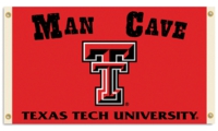 Texas Tech Red Raiders Man Cave 3' x 5' Flag with 4 Grommets