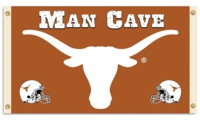 Texas Longhorns Man Cave 3' x 5' Flag with 4 Grommets