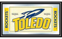University of Toledo Rockets Framed Logo Mirror