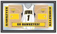 University of Iowa Framed Basketball Jersey Mirror