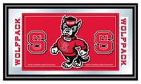 North Carolina State University Wolfpack Framed Logo Mirror