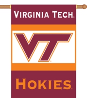 Virginia Tech Hokies 2-Sided 28" x 40" Banner with Pole Sleeve