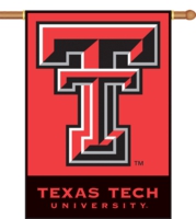 Texas Tech Red Raiders 2-Sided 28" x 40" Banner with Pole Sleeve