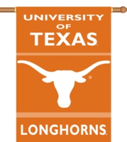 Texas Longhorns 2-Sided 28" x 40" Banner with Pole Sleeve