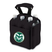 Colorado State University Rams 6-Pack Beverage Buddy - Black
