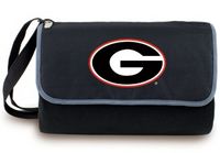 University of Georgia Bulldogs Blanket Tote - Black