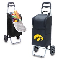 University of Iowa Hawkeyes Cart Cooler - Black