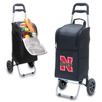 University of Nebraska Cornhuskers Cart Cooler - Black