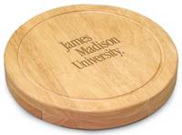 James Madison University Circo Cutting Board & Cheese Tools