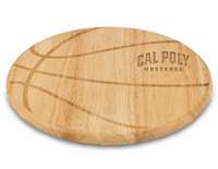 Cal Poly Mustangs Basketball Free Throw Cutting Board