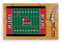 Miami RedHawks Football Icon Cheese Tray