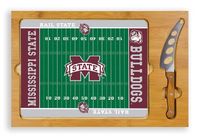 Mississippi State Bulldogs Football Icon Cheese Tray