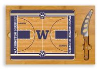 Washington Huskies Basketball Icon Cheese Tray