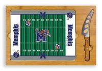 Memphis Tigers Football Icon Cheese Tray