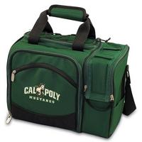 Cal Poly Mustangs Malibu Picnic Pack - Hunter Green
