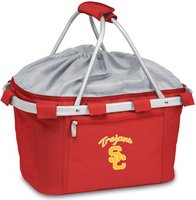 USC Trojans Metro Basket - Red Embroidered