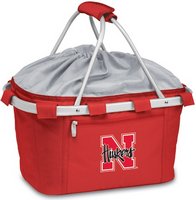 Nebraska Cornhuskers Metro Basket - Red Embroidered