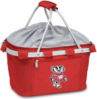 Wisconsin Badgers Metro Basket - Red