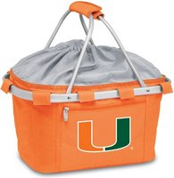 Miami Hurricanes Metro Basket - Orange