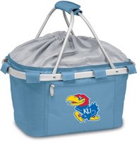 Kansas Jayhawks Metro Basket - Sky Blue