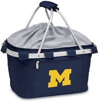 Michigan Wolverines Metro Basket - Navy Embroidered