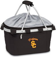 USC Trojans Metro Basket - Black Embroidered