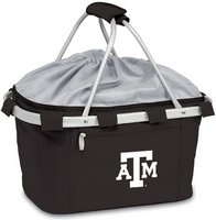 Texas A&M Aggies Metro Basket - Black Embroidered