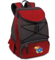 Kansas Jayhawks PTX Backpack Cooler - Red