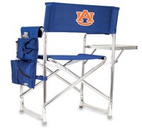 Auburn Tigers Sports Chair - Navy Embroidered
