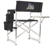 James Madison Dukes Sports Chair - Black