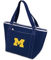 Michigan Wolverines Topanga Cooler Tote - Navy Embroidered