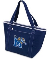 Memphis Tigers Topanga Cooler Tote - Navy Embroidered